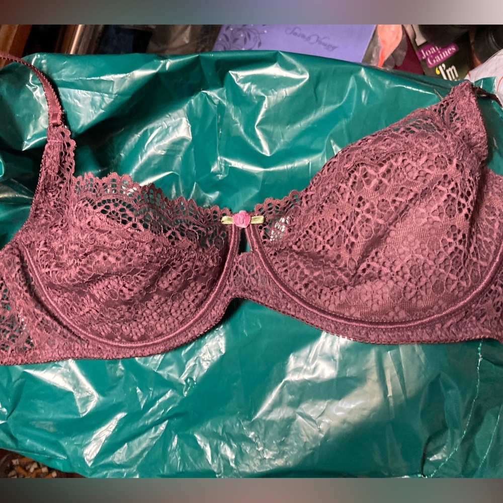 Intimately bra. Brownish-purple Size 34DD nwot